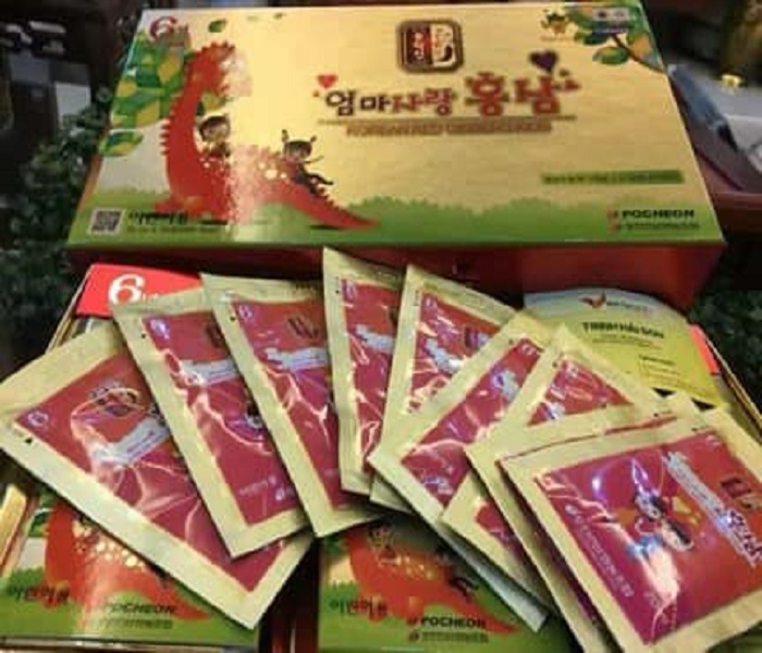 HỒNG SÂM TRẺ EM HÀN QUỐC