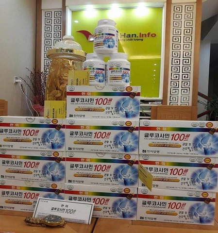 Bổ Khớp Glucosamine 100 Của Hàn Quốc.
